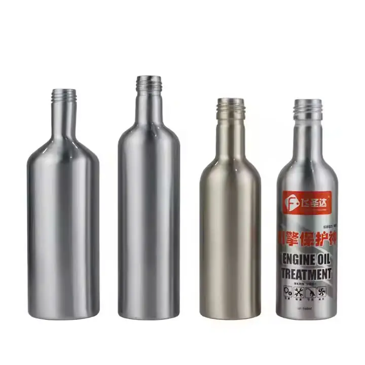 Long-Necked Aluminum Bottle Cans From Vietnam Manufacturer Open-Top Sleek Durable Design For Luxury Packaging Premium Quality 6