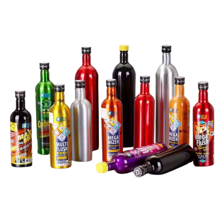 Long-Necked Aluminum Bottle Cans From Vietnam Manufacturer Open-Top Sleek Durable Design For Luxury Packaging Premium Quality 1