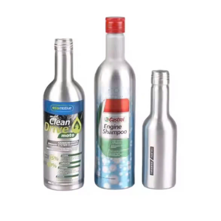 Long-Necked Aluminum Bottle Cans Open-Top Sleek Durable Vietnam Manufacturer Premium Quality Bottles For Luxury Packaging