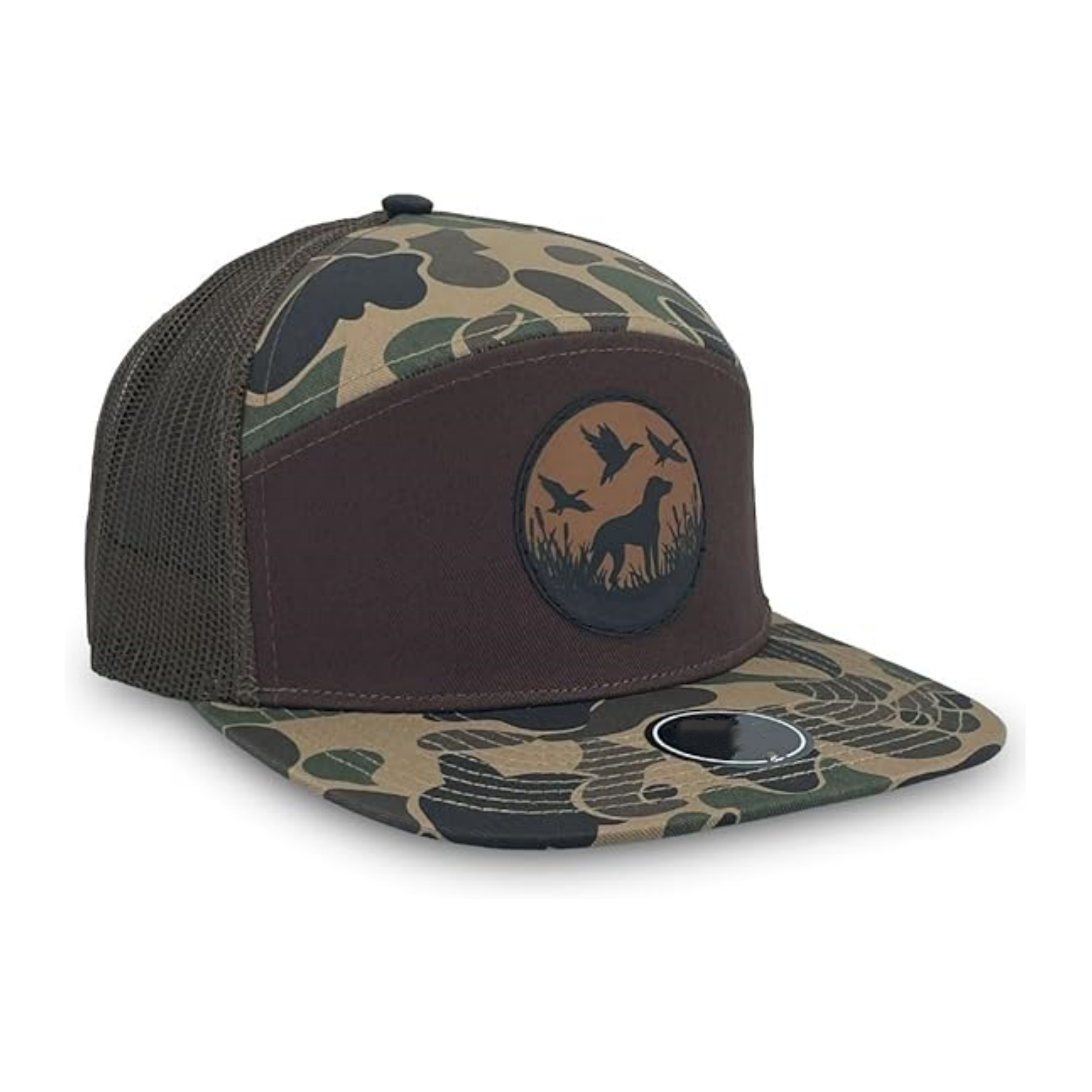 Low Moq 6 Panel Curved Brim Baseball Cap Canvas Luxury Camouflage High Quality Fitted Baseball Caps 2
