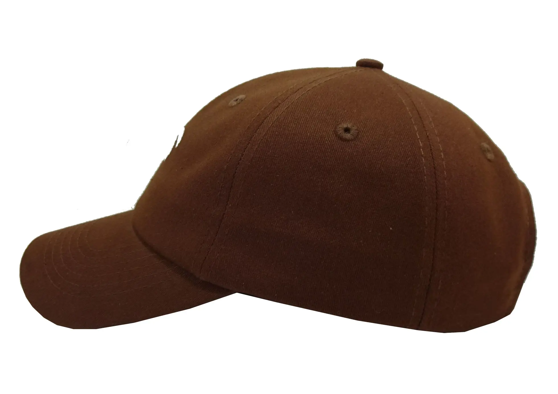 Low Profile Unisex 2D Embroidery 6-Panel Curved Brim High Quality 65% Cotton and 35% Polyester Fabric Baseball Cap 4