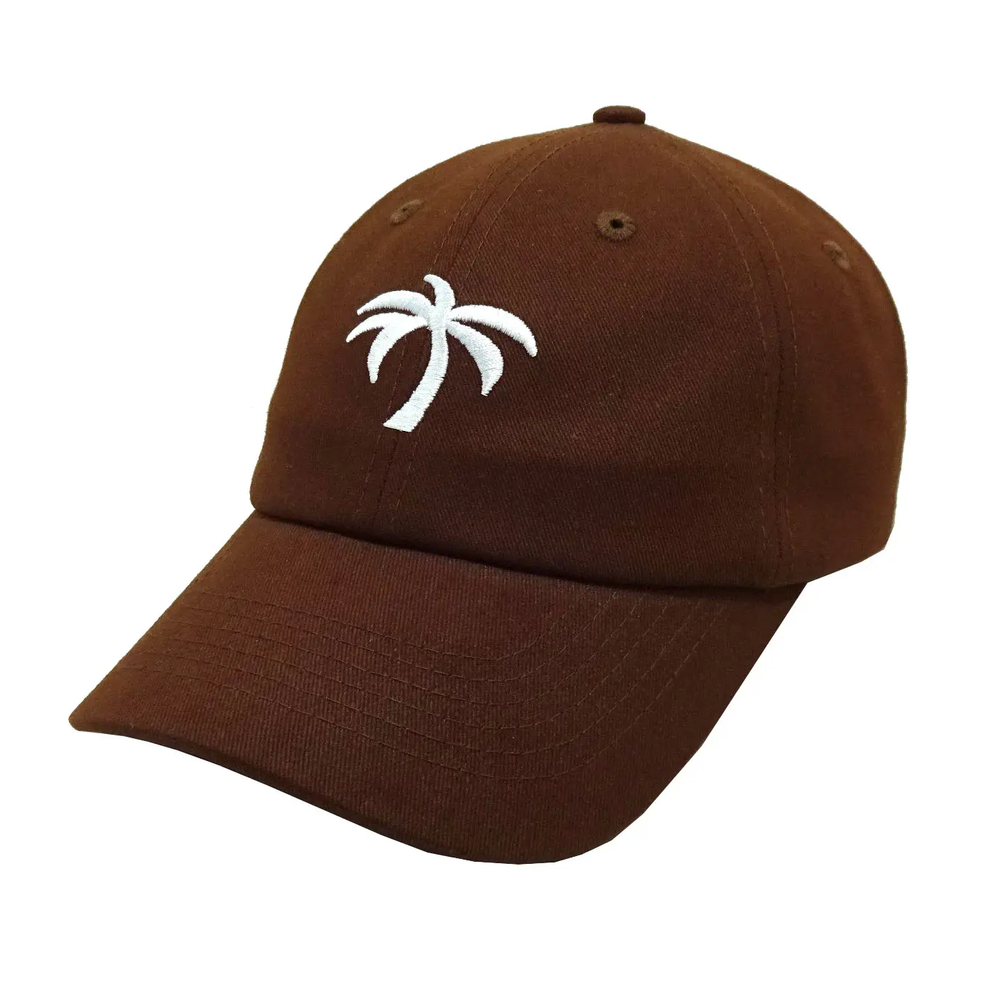 Low Profile Unisex 2D Embroidery 6-Panel Curved Brim High Quality 65% Cotton and 35% Polyester Fabric Baseball Cap 2
