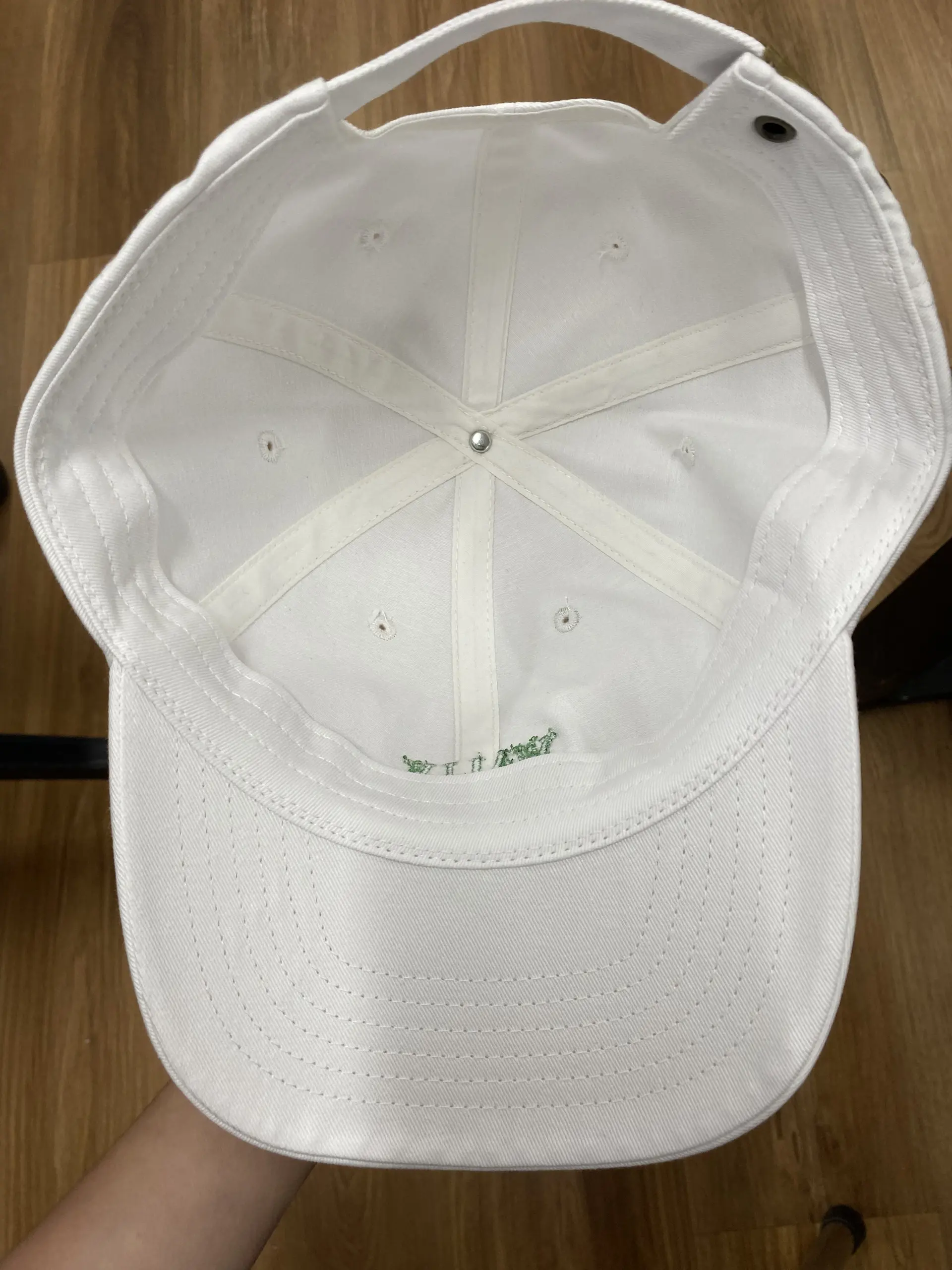 Low Profile Unstructured Baseball Caps for Men Green Color Custom 2D Embroidery Logo in Vietnam Promotional High Quality Hats 4