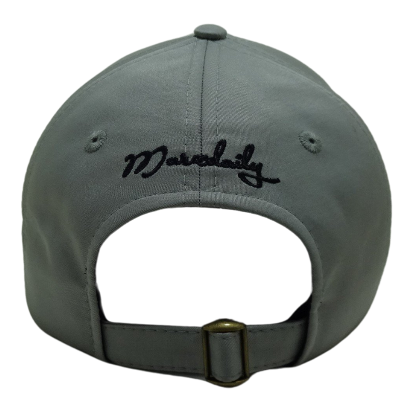 Low Profile Unstructured Baseball Caps with Custom Embroidery Logo Back Curved Side Metal Buckle Closure Hat Vietnam OEM Factory 5