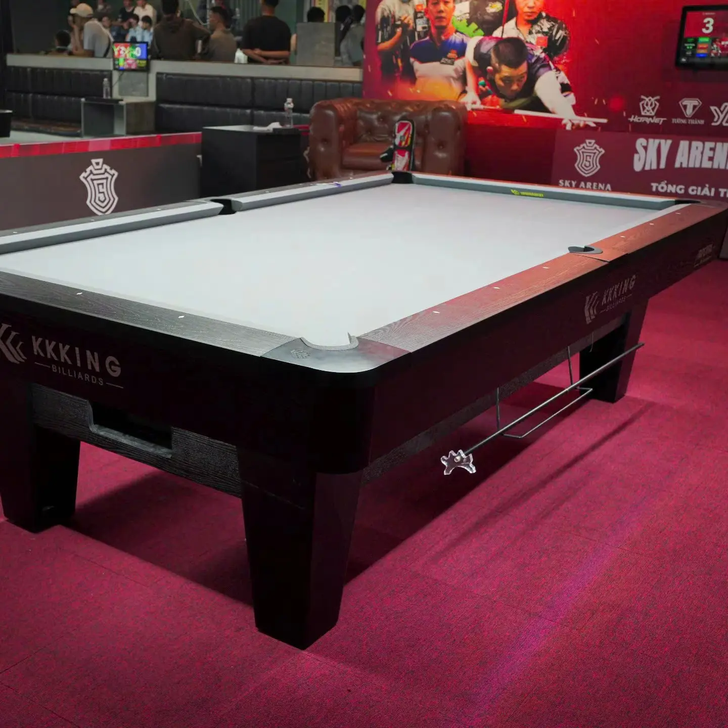 Luxury 9ft Billiards Table High Quality Matacao Slate, OEM/ODM Factory, Good Wholesale Price 1