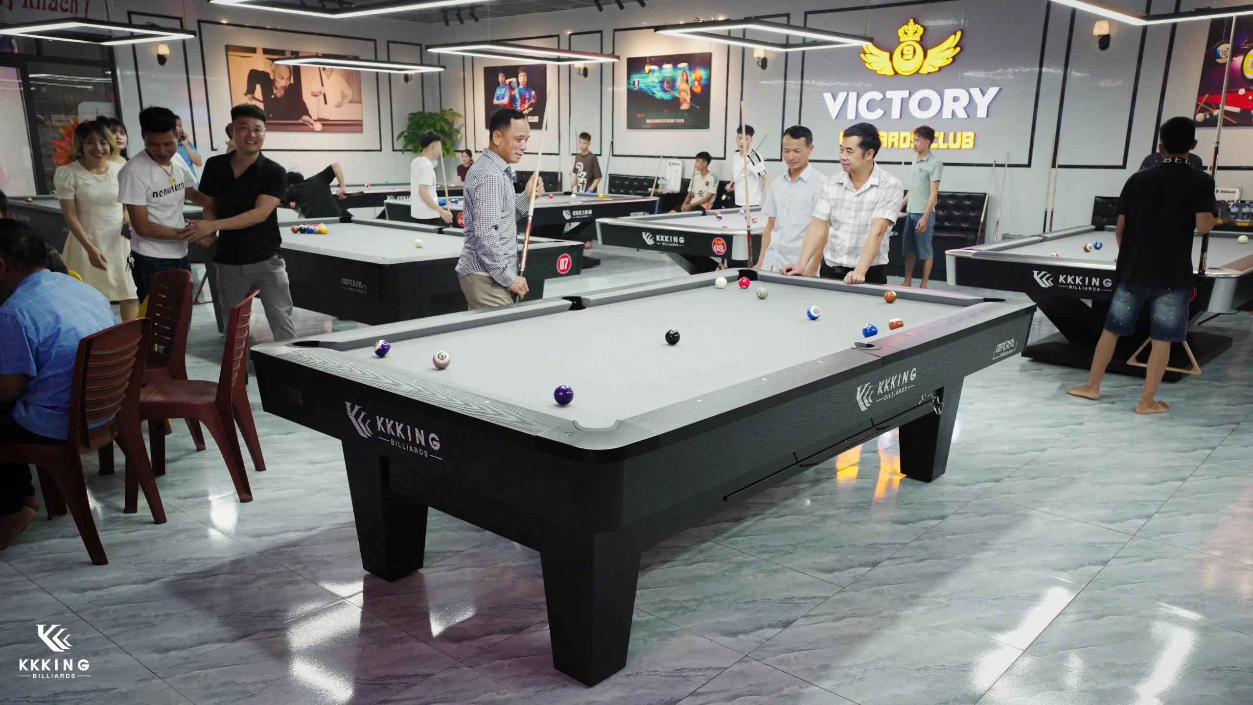Luxury 9ft Billiards Table High Quality Matacao Slate, OEM/ODM Factory, Good Wholesale Price 6