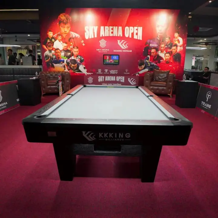 Luxury Pool Table for Club and Home Use | Quality Vietnamese Craftsmanship, Sleek and Sturdy 1