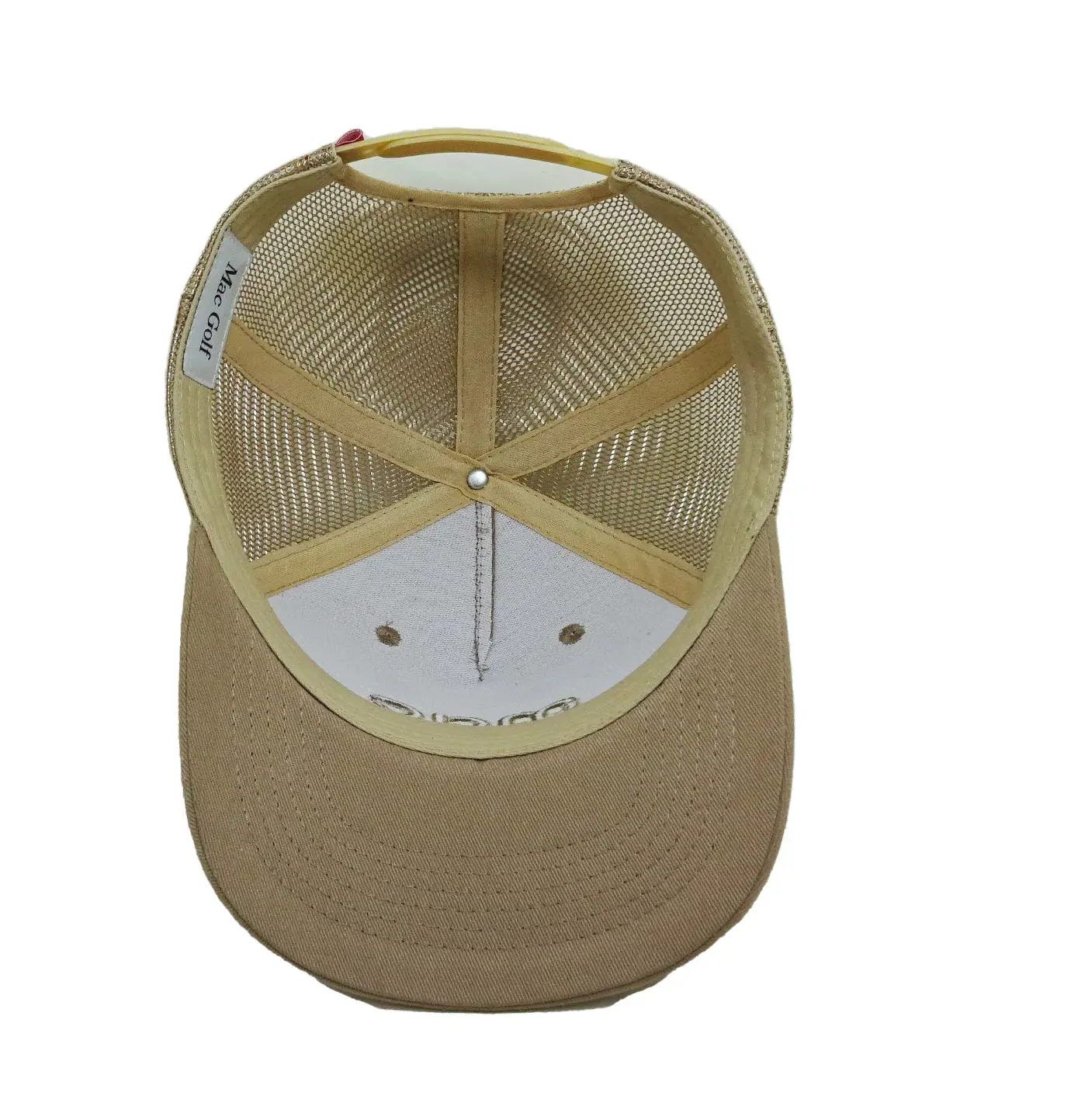 MAC Embroidery Logo Custom Golf Hats in Vietnam Trucker Hats Men Sportswear 5 Panels 3D Embroidery Logo Women Headgear 2