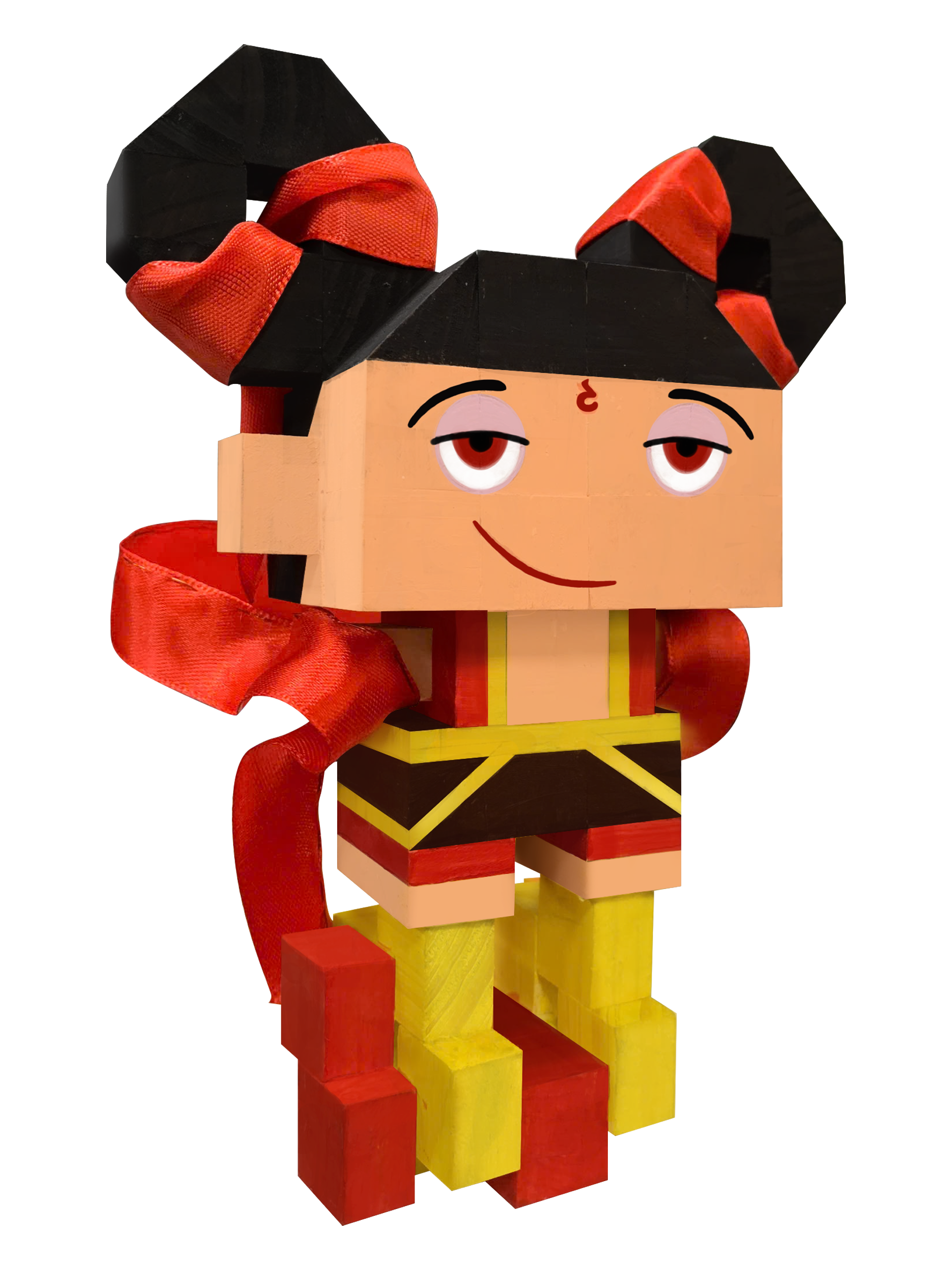 Manufacturer Custom Wooden Model Craft 3D Model Set Nezha 2 Display Model Set Creative for Wood Craft Home Decor Making Painting 2