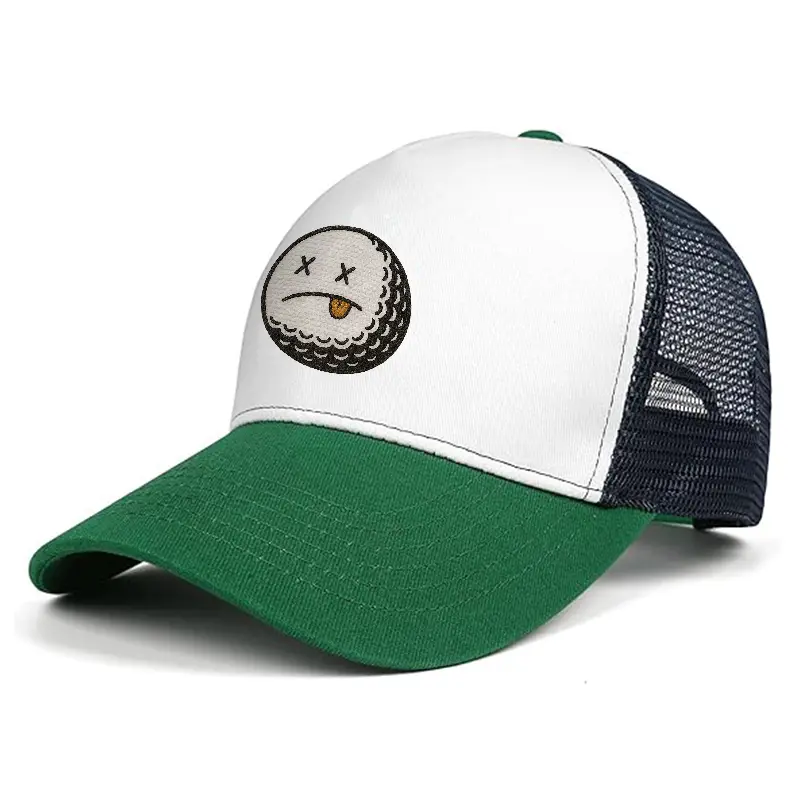Mesh Back Trucker Cap From Vietnam With Funny Golf Ball Logo Adjustable Fit For Golfers Outdoor Casual Style Ideal Dad Gift L01 2