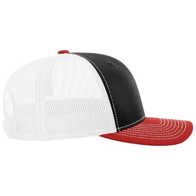 Mesh Trucker Cap Nylon Plain 5 Panel Camp Hats Custom Screen Printed Trucker Hats 6