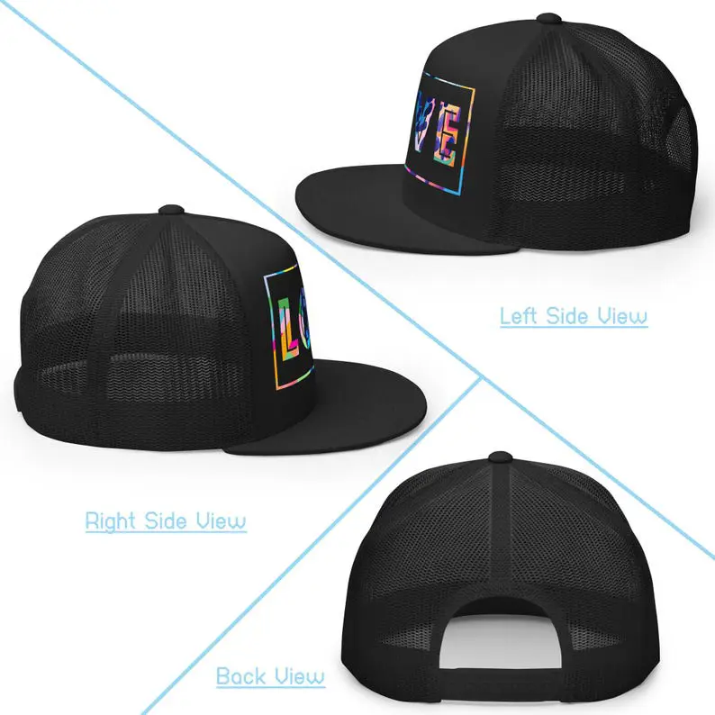 Multi Color 5 Panel Trucker Hat Vietnam Made Snapback Caps Plain Mesh Custom Print Logo Gorras For Men Streetwear Promotion L01 5