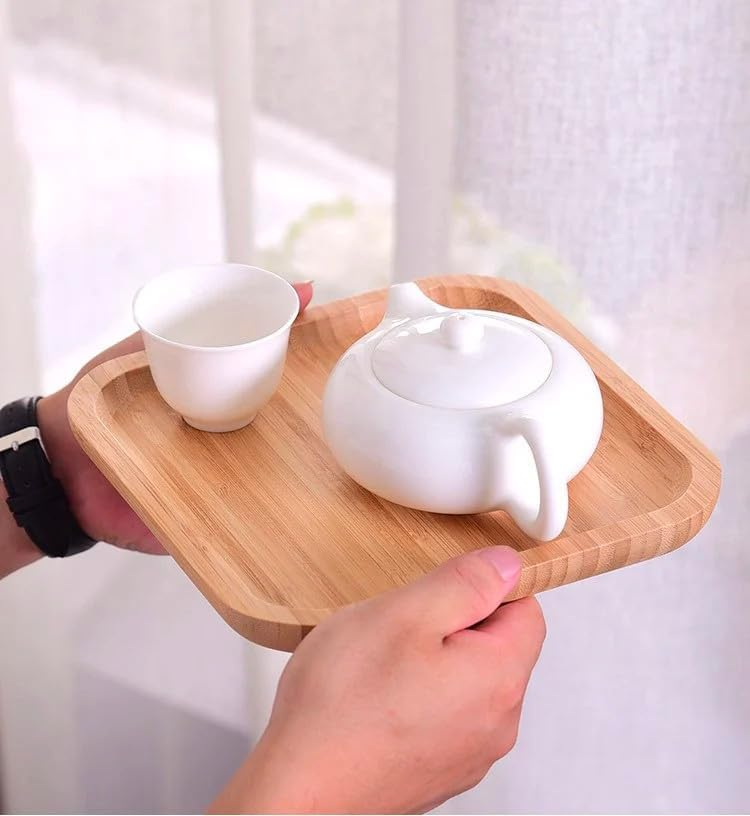Multi-purpose insulated bamboo tray Safe for health and aesthetics Vietnamese handmade products wholesale. 5