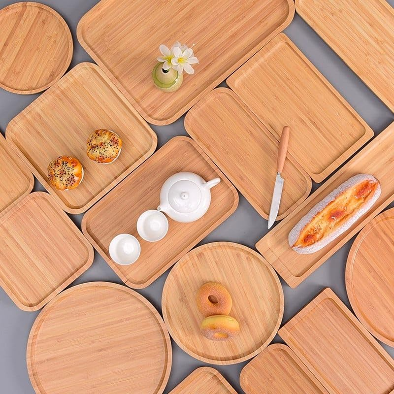 Multi-purpose insulated bamboo tray Safe for health and aesthetics Vietnamese handmade products wholesale. 2