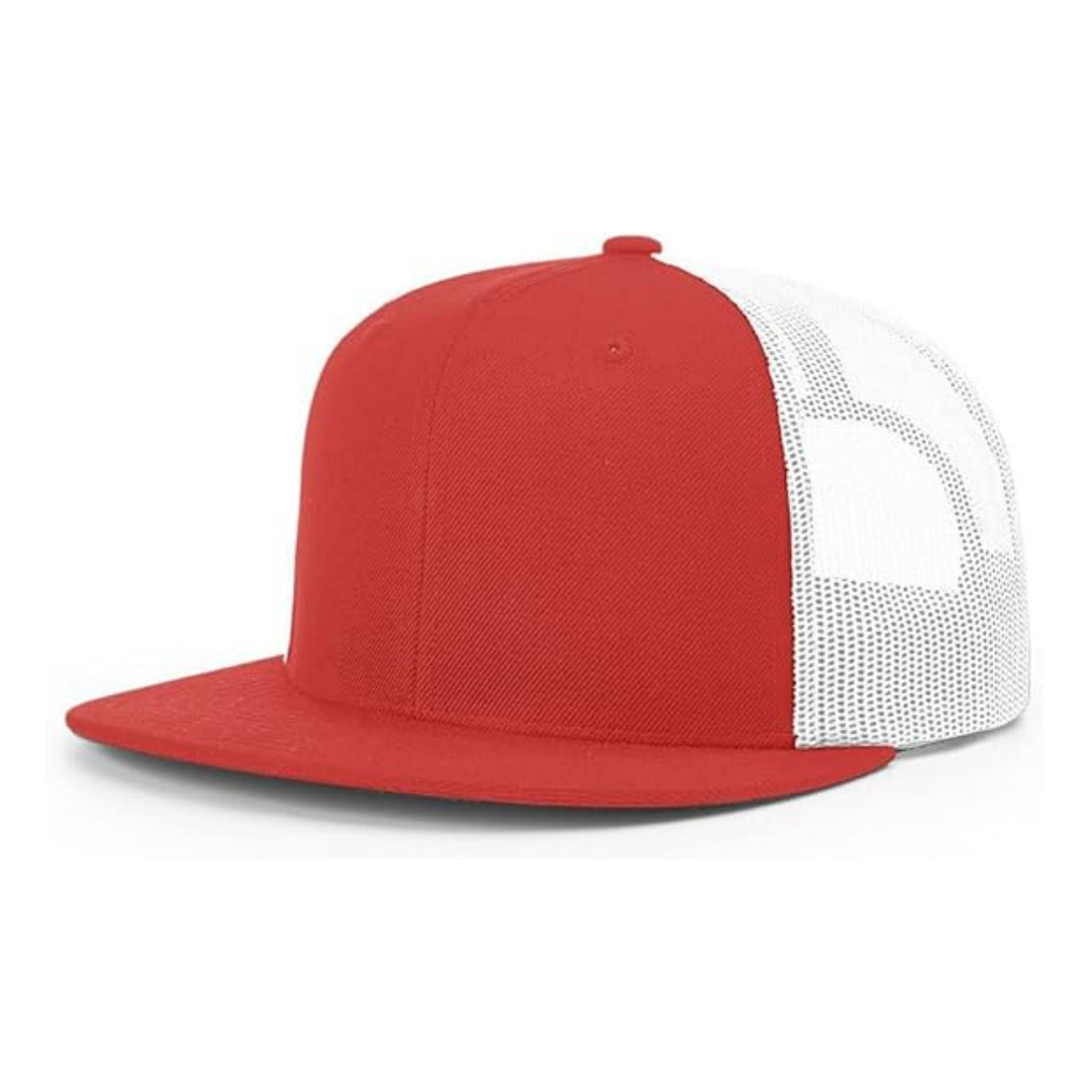 Multicolor Custom logo 6 Panel Cotton Sport Flat Brim Trucker Hats Hip Hop Classic Mesh Trucker Hats 6
