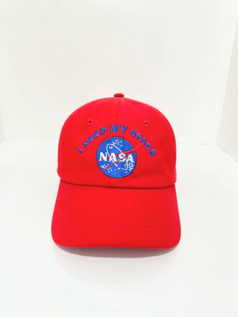 NASA Baseball Caps Custom Embroidery Logo Basic Form Hat Women and Men Sport Caps in Vietnam Unstructured Dad Hats 3