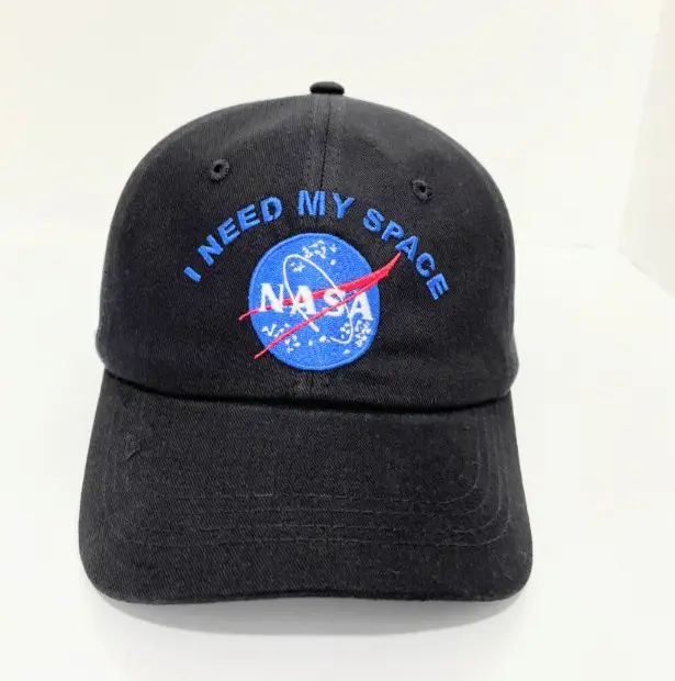 NASA Baseball Caps Custom Embroidery Logo Basic Form Hat Women and Men Sport Caps in Vietnam Unstructured Dad Hats