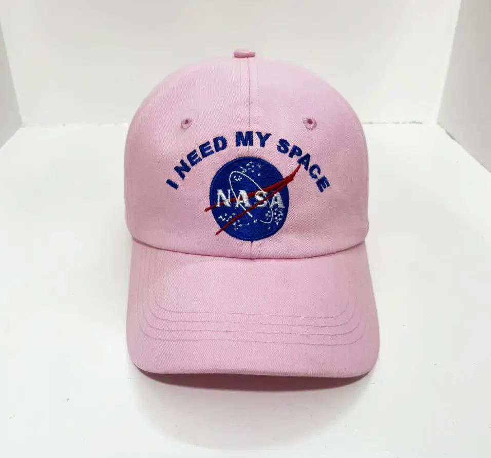 NASA Baseball Caps Custom Embroidery Logo Basic Form Hat Women and Men Sport Caps in Vietnam Unstructured Dad Hats 5