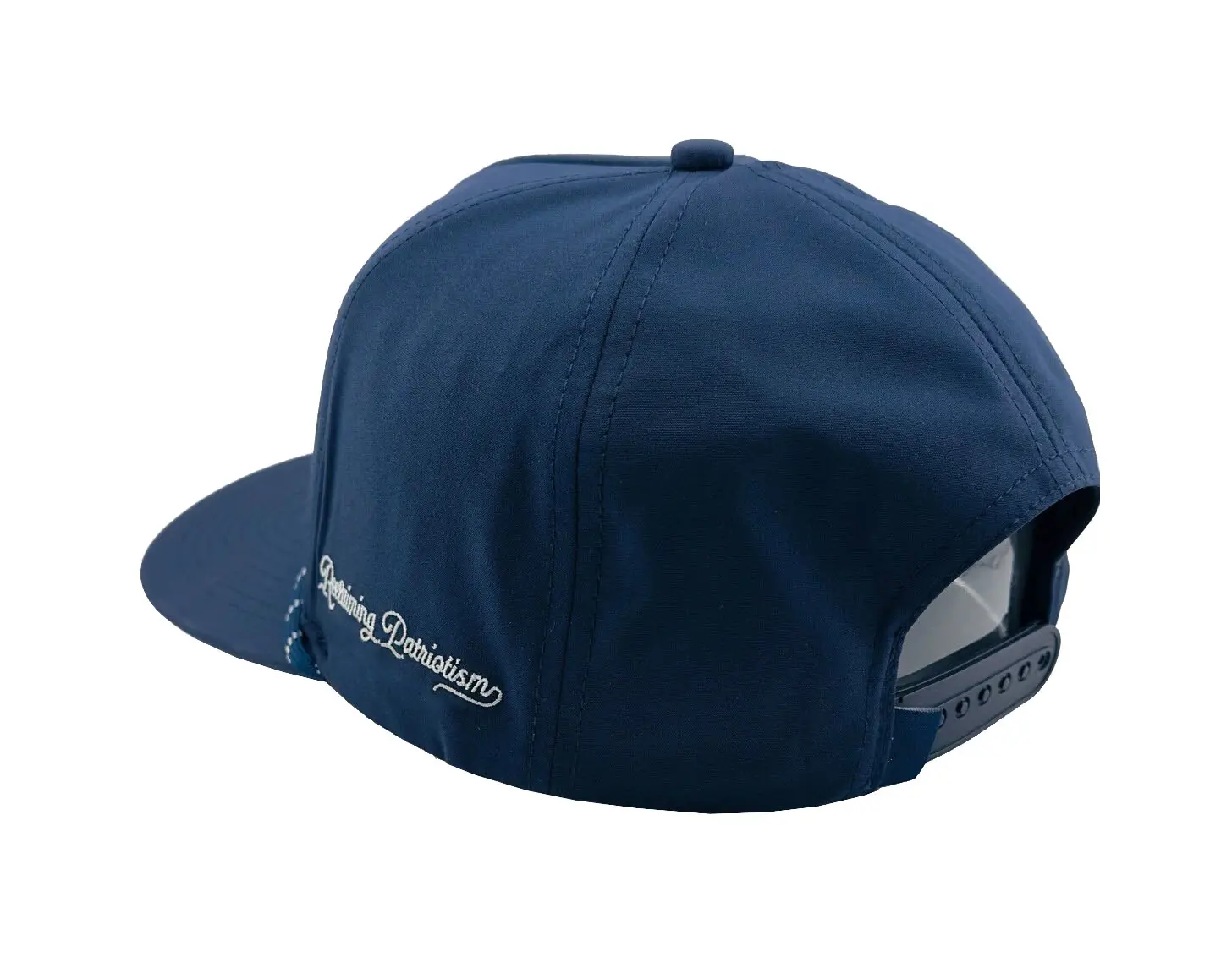 Navy Blue Polyester Baseball Cap with Rope High Quality Hiphop Fashion Sports Cap for Man Comfortable Headwear Baseball Cap 5