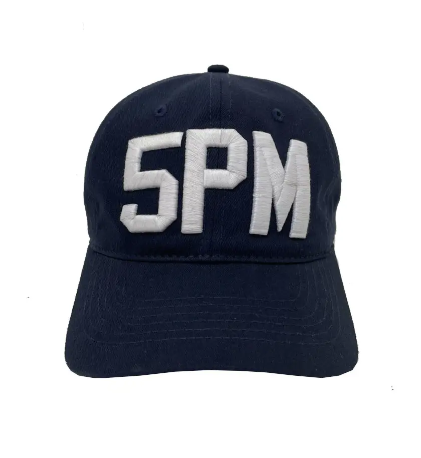 Navy Color Unisex Polyester Fabric Unstructured 6 Panels Low Profile Curved Brim Baseball Cap in Vietnam Factory 1