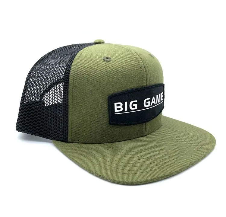 New Arrivals Wholesale Running Flat Bill Trucker Hat Custom Logo Black Mesh Adjustable High Profile Sports Cap Vietnam Factory 2
