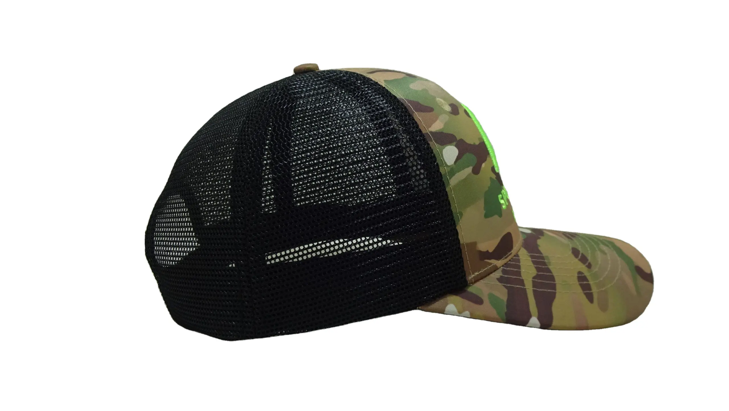 New Design Camouflage with Embroidered Logo Trucker Hats New Style For Branded Hat Shop In Vietnam 3