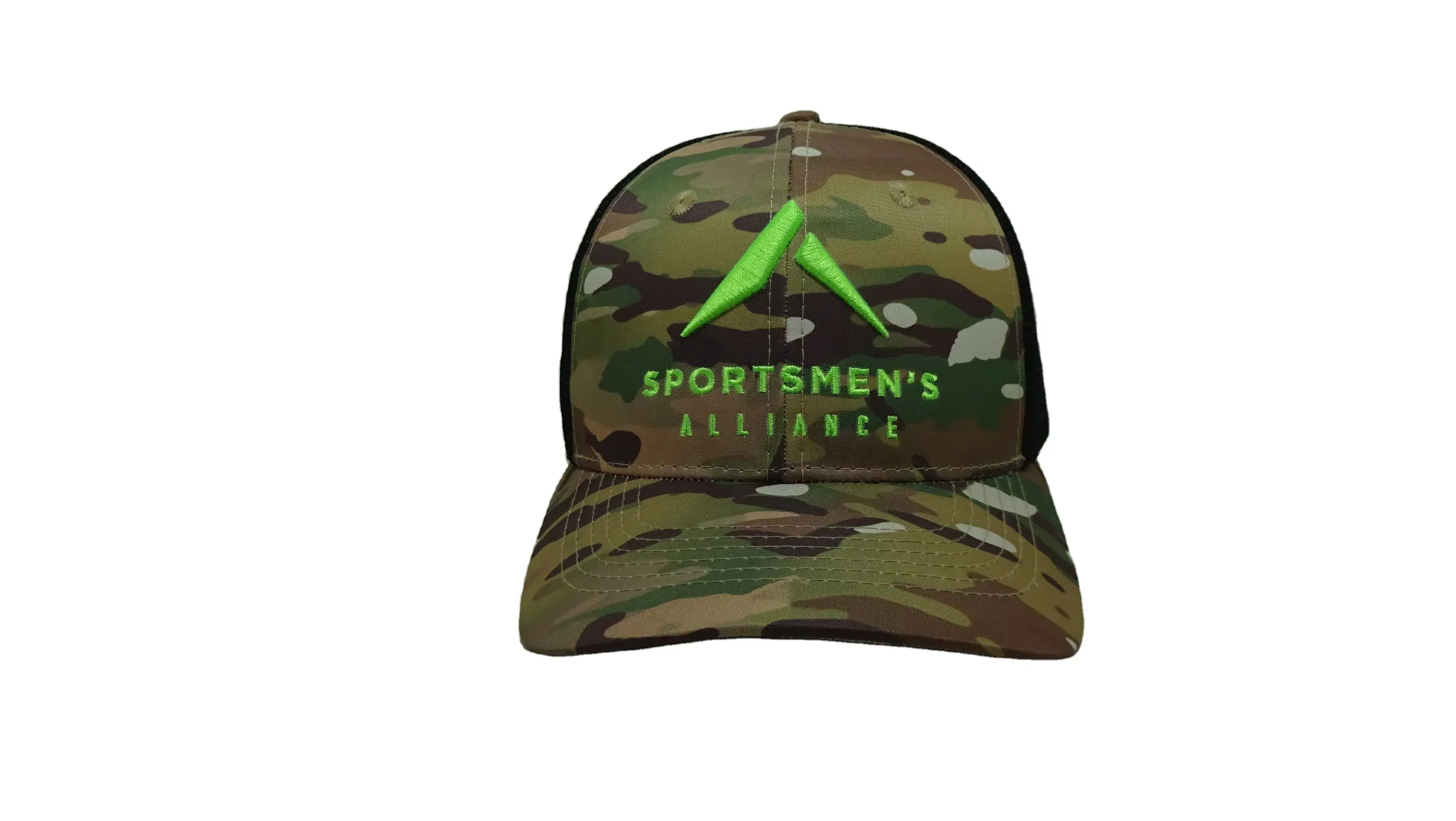 New Design Camouflage with Embroidered Logo Trucker Hats New Style For Branded Hat Shop In Vietnam 5