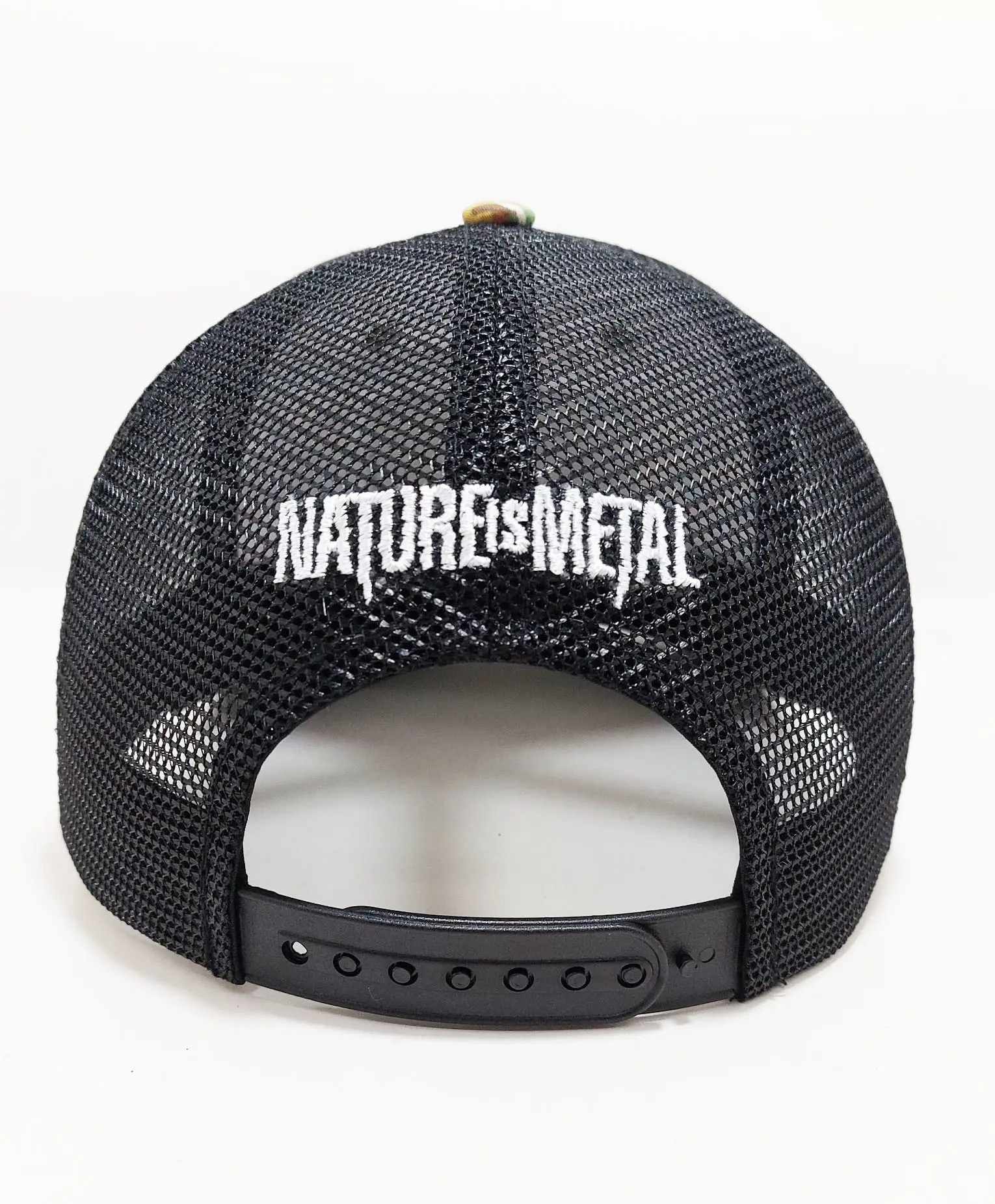 New Design Camouflage With Leather Patch Logo Trucker Hats New Styles for Brand Shop Caps in Vietnam 3