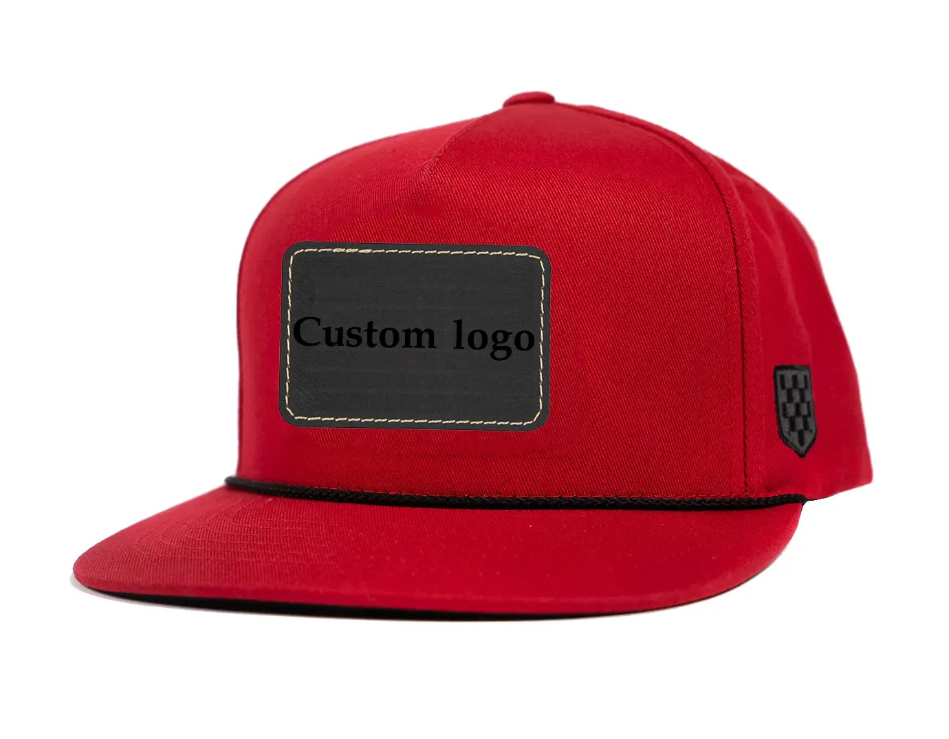 New Design Custom Logo Classic 5 Panels Cap with Adjustable Plastic Buckle Outdoor Running Hats Snapback Cap Hat for Men Women 1