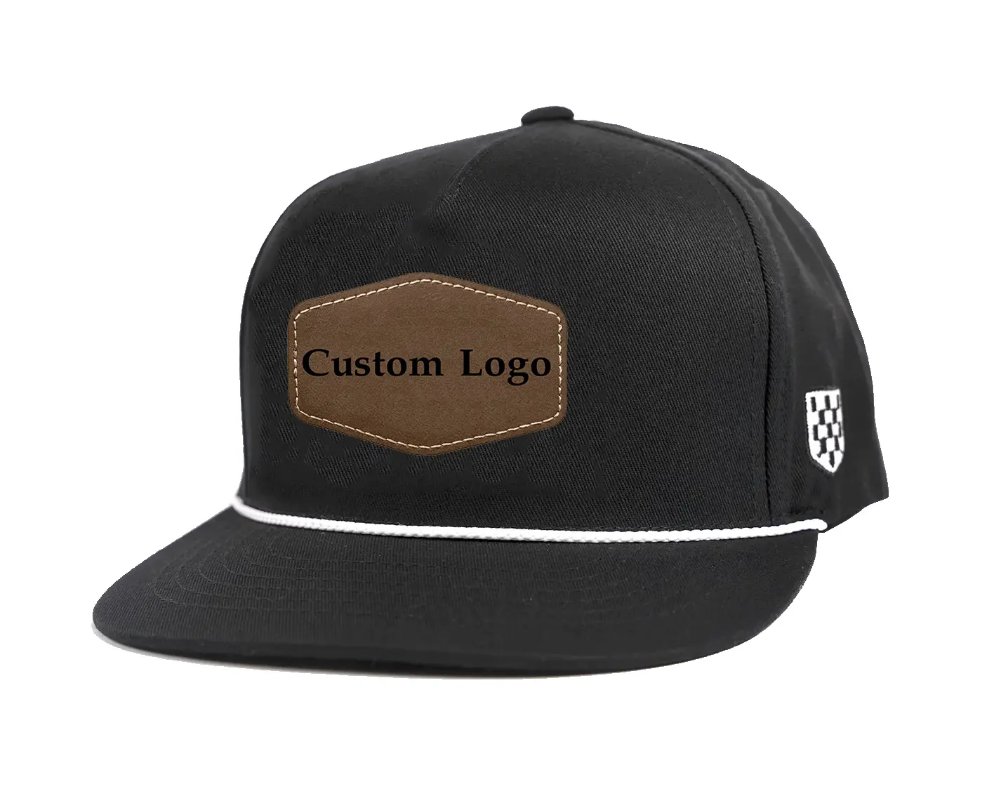 New Design Custom Logo Classic 5 Panels Cap with Adjustable Plastic Buckle Outdoor Running Hats Snapback Cap Hat for Men Women 2
