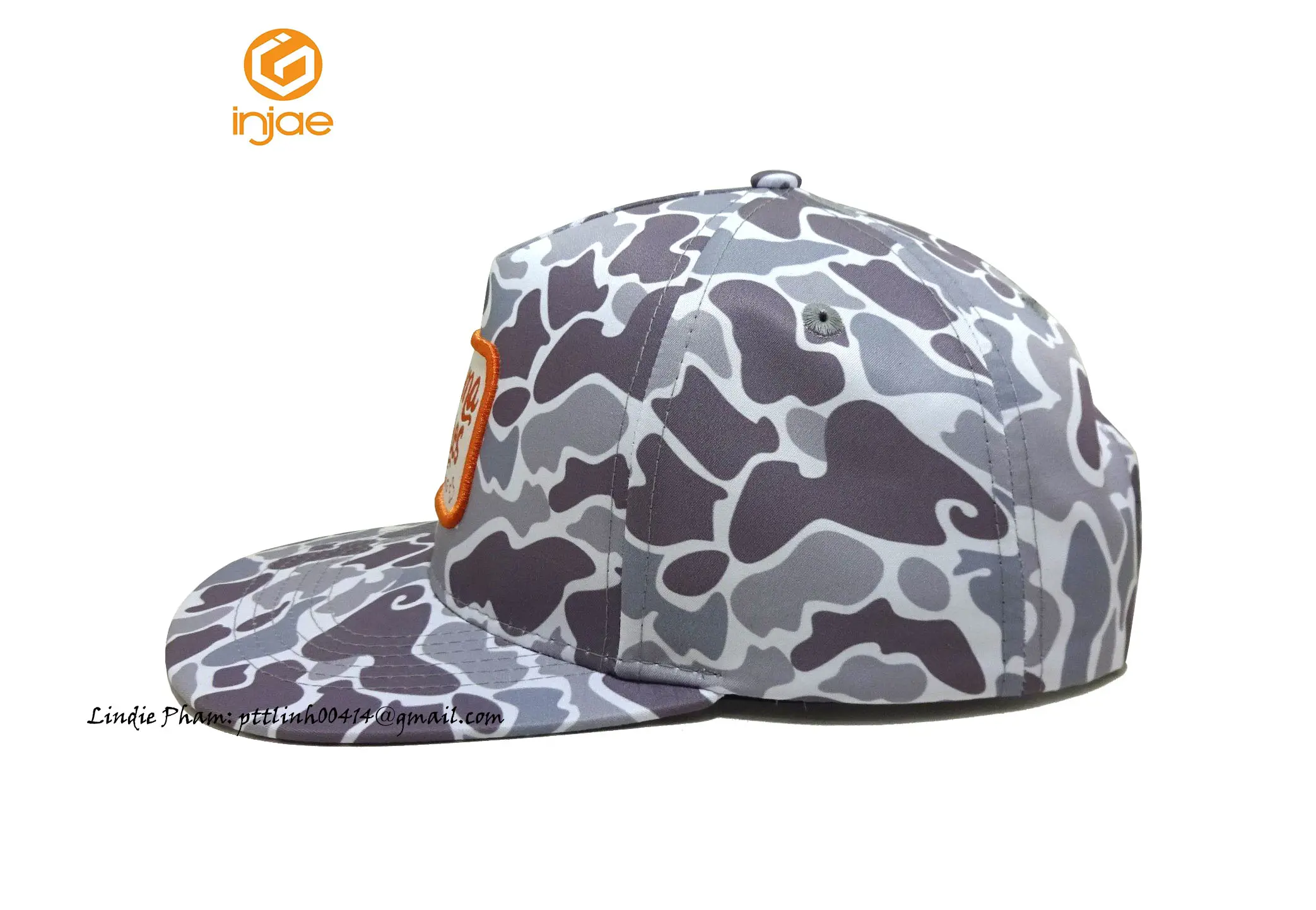 New Design Custom Logo Snapback Cap With Rope High Quality Promotional Texas Hat Old School Camo Baseball Cap Vietnam Factory 6