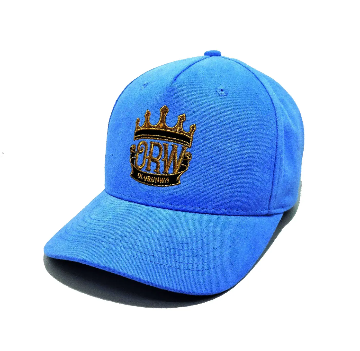 New Design Fashion Curved Brim 2D Embroidery Multi Color Cotton/Polyester Fabric Unisex Baseball Cap for Unisex Snapback Cap