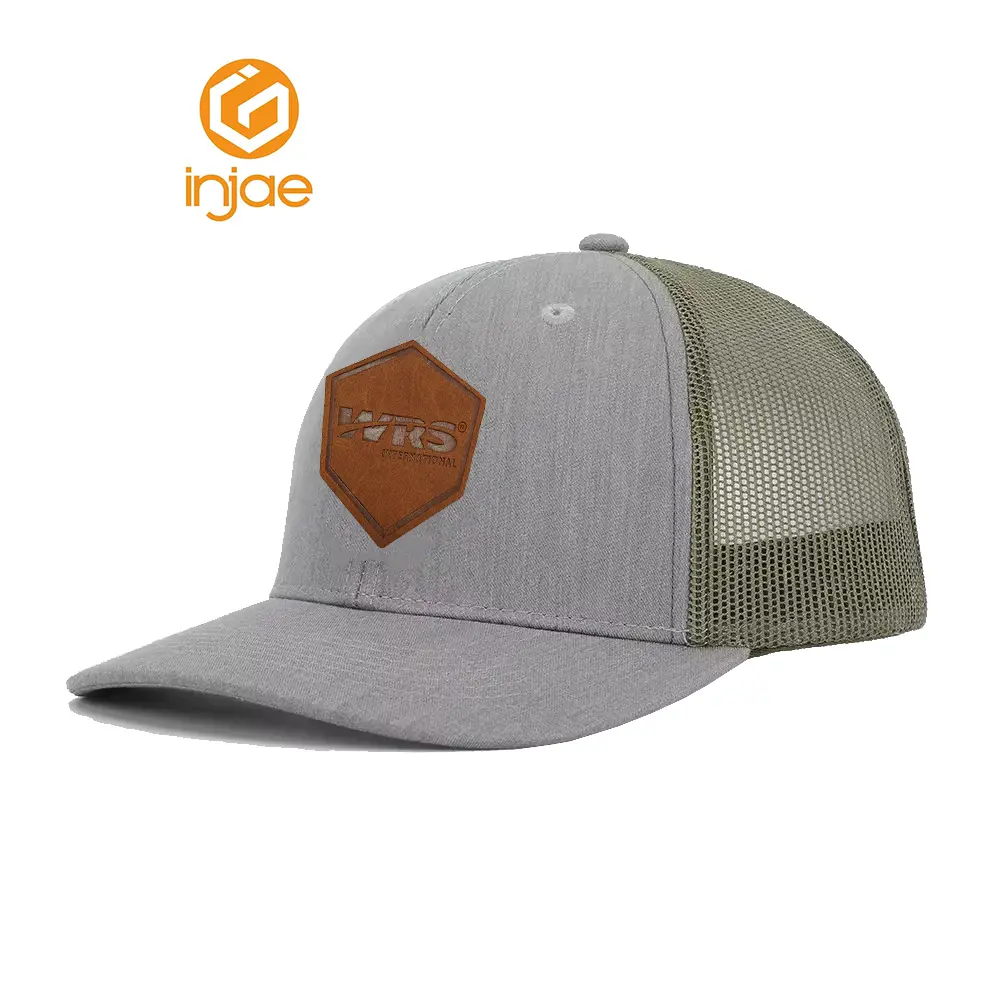 New Design Fashion Trucker Hat Custom Logo High Quality Mesh Back Adjustable HipHop Sports Cap for Unisex 2