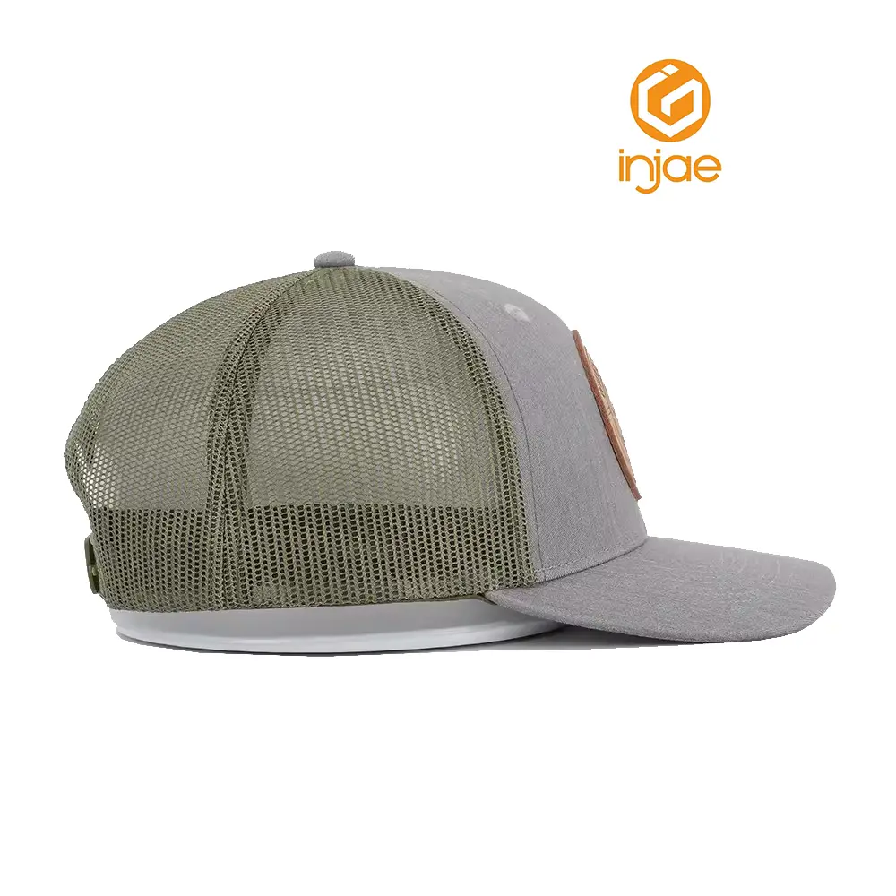 New Design Fashion Trucker Hat Custom Logo High Quality Mesh Back Adjustable HipHop Sports Cap for Unisex 4
