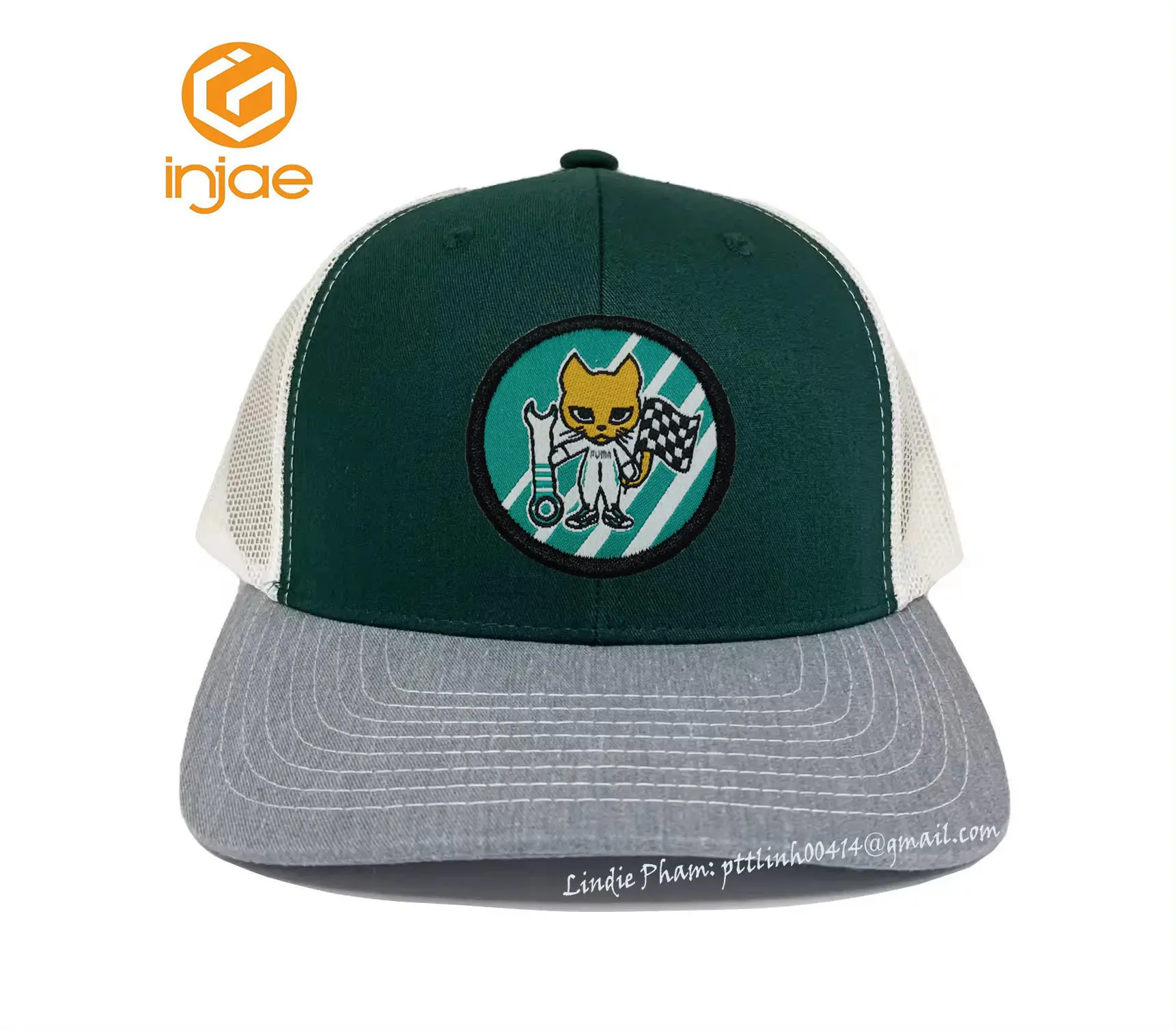 New Design High Quality Customize HipHop Trucker Hat Wholesale Sports Cap for Unisex in Vietnam Factory 1