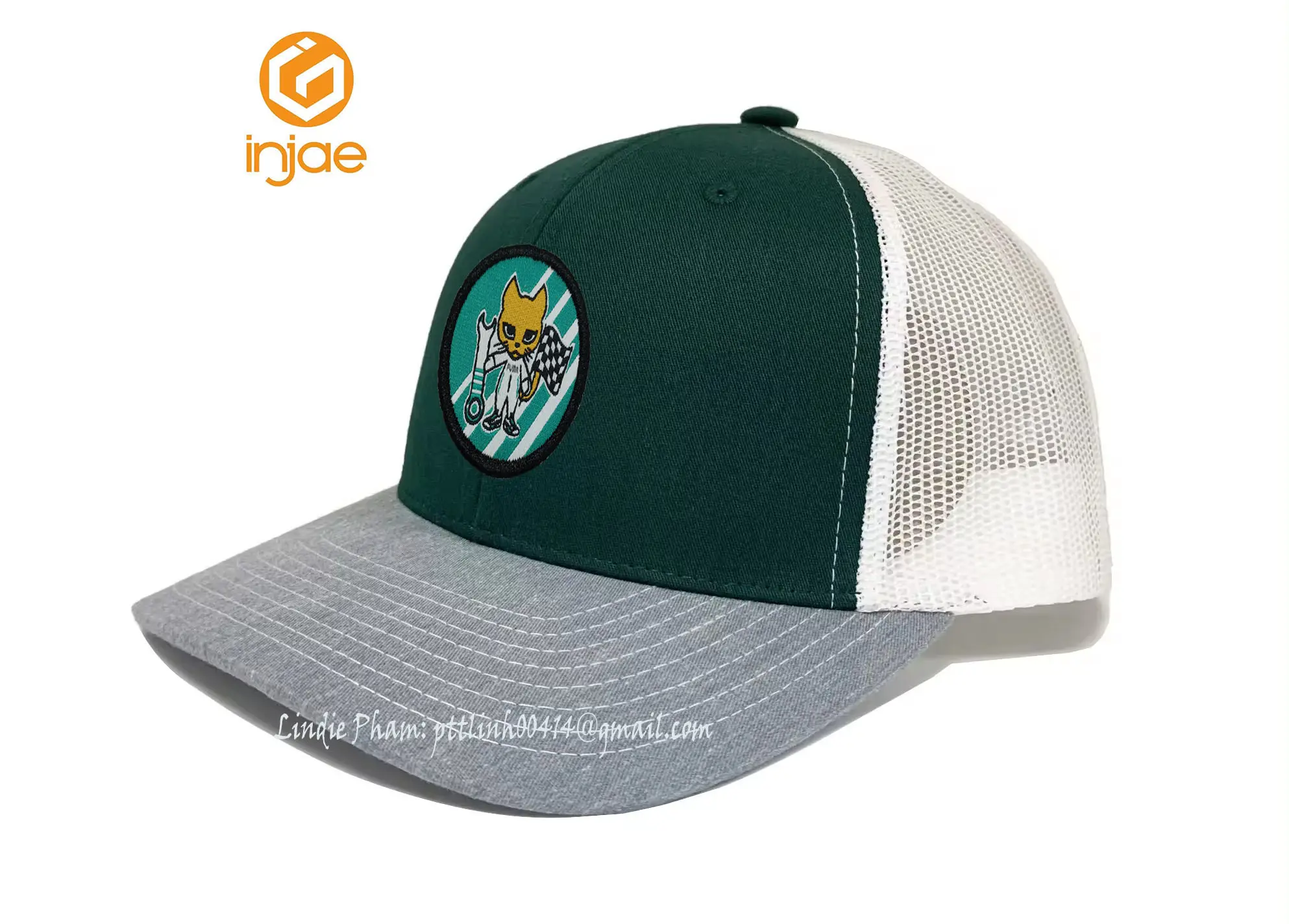 New Design High Quality Customize HipHop Trucker Hat Wholesale Sports Cap for Unisex in Vietnam Factory 2