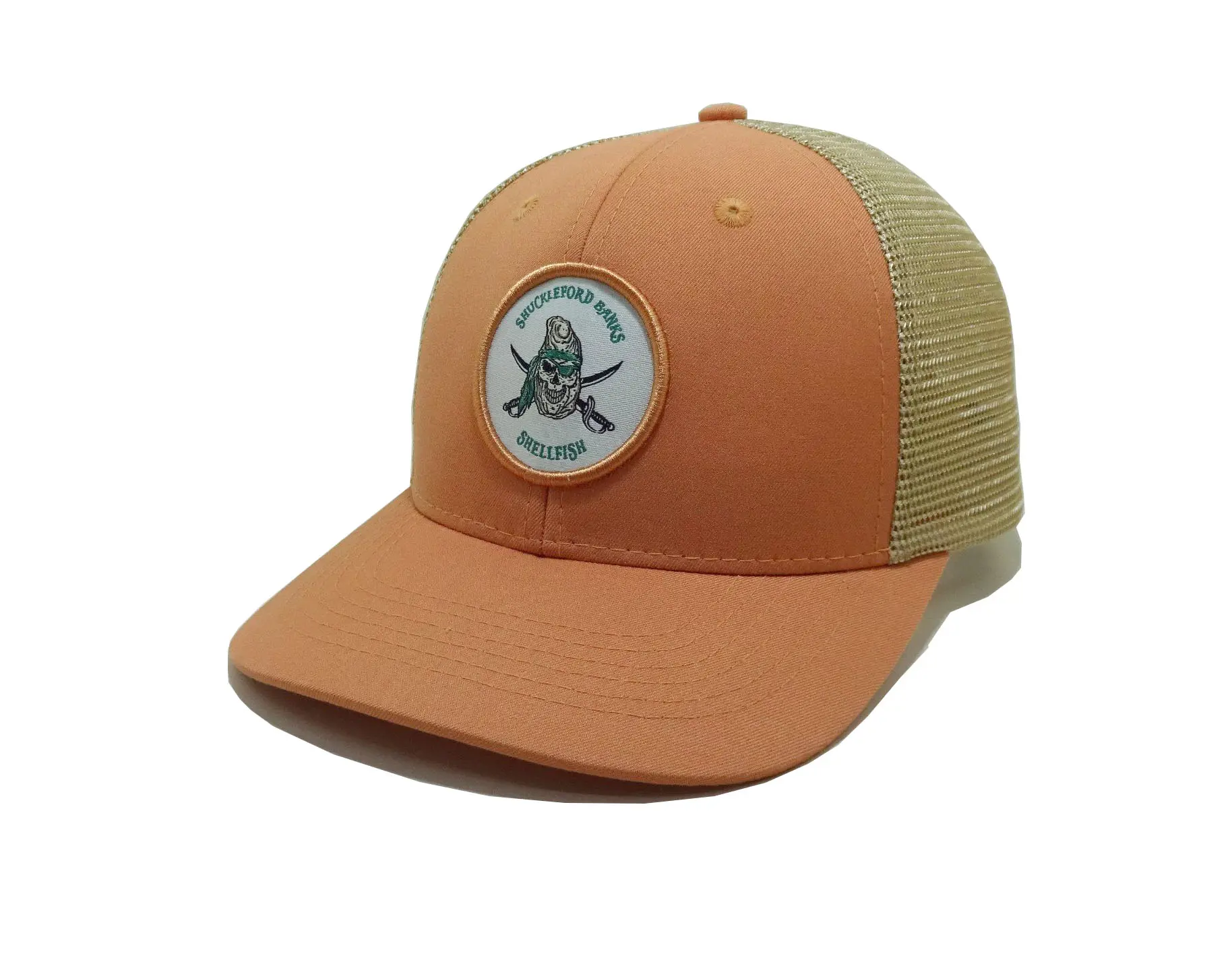 New Design Woven Patch Logo Trucker Hats Custom Snapback Promotional Hat Sport Dad Cap Free Sample Hat for Business 2