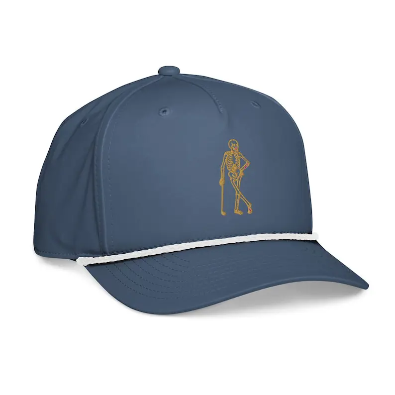 Nylon Rope Baseball Cap Vietnam Made Custom Embroidered Logo Hat For Outdoor Unisex Golfer Casual Wear Style Gift Promotion L01 3