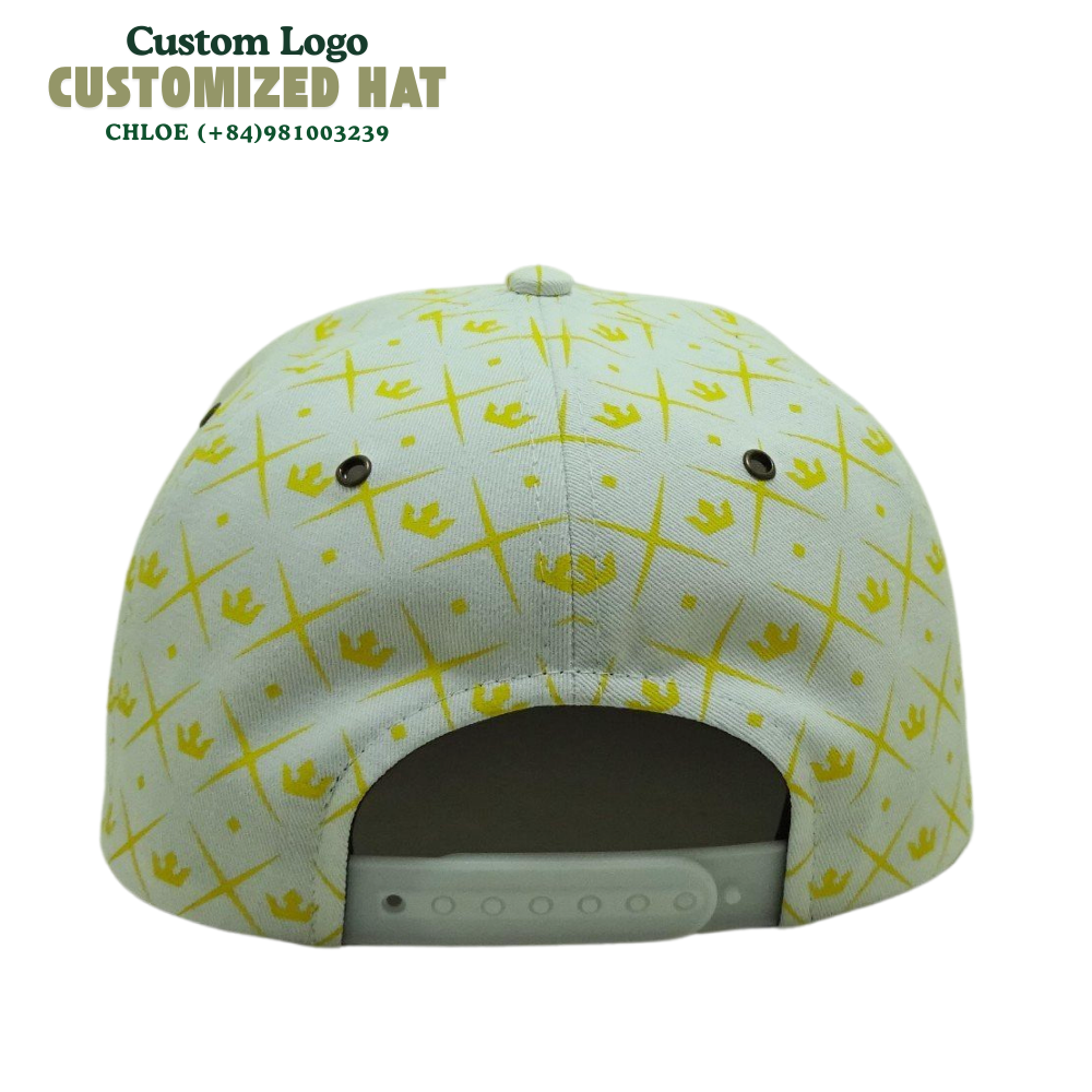 OEM Design Customized Laser Cut 5 Panel Snapback 2D 3D Embroidery Black Eyelets Adjustable Size Breathable Material Wholesale 5
