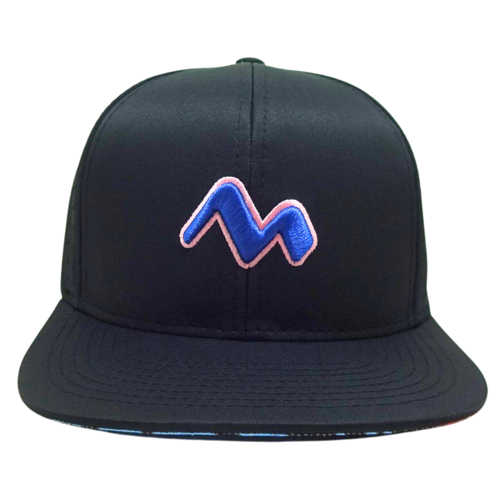OEM ODM High Quality Factory Custom 3D Embroidery Logo on Front and Back Side Laser Cut Snapback Cap Single Breasted Buckle 2