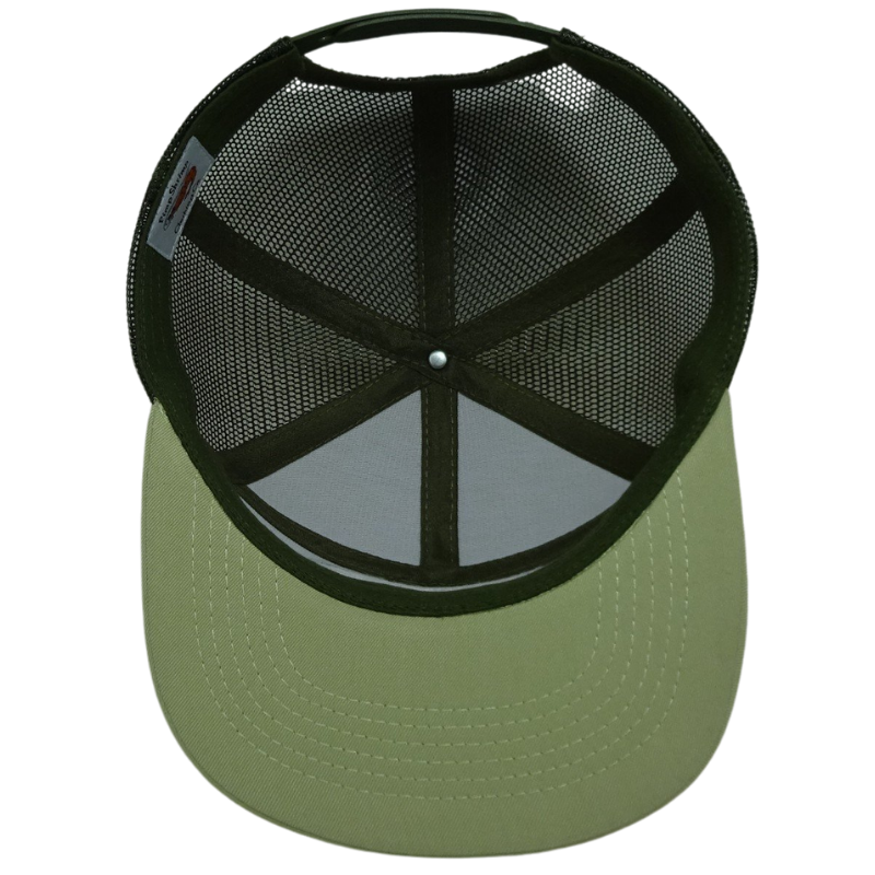 OEM Vietnam Hat Wholesale Custom Woven Patch Logo 7 Panel Structured Private Label Trucker Caps High Quality Snapback Caps L01 5