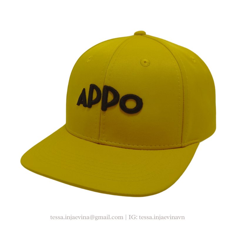 OEM Vietnam Headwear Wholesale Custom 6 Panel 3D Embroidery Logo Hats Slightly Curved Brim Snapback Hats Casual Style L01 3