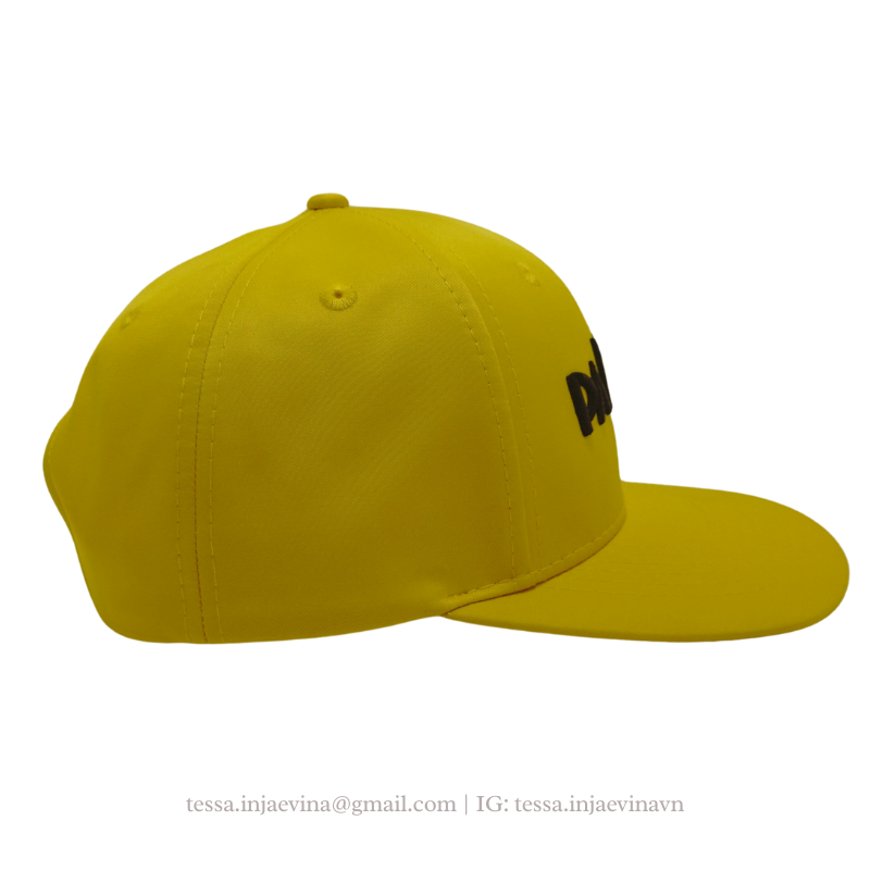OEM Vietnam Headwear Wholesale Custom 6 Panel 3D Embroidery Logo Hats Slightly Curved Brim Snapback Hats Casual Style L01 6
