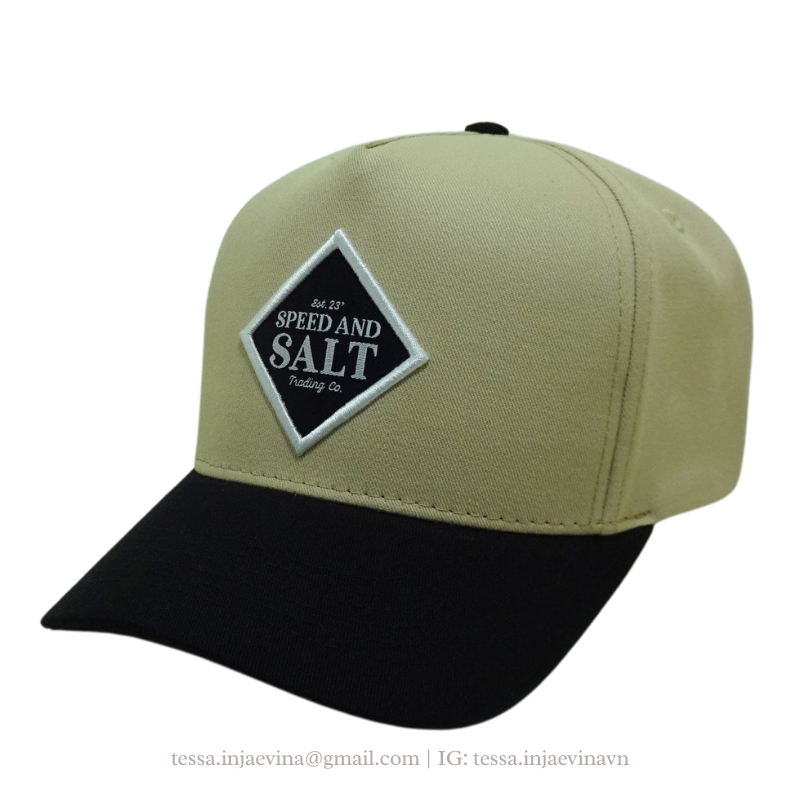 OEM Vietnam Manufacturer Woven Patch with Logo Custom Hats Structured Baseball Caps with Adjustable Closure Casual Style L01 3