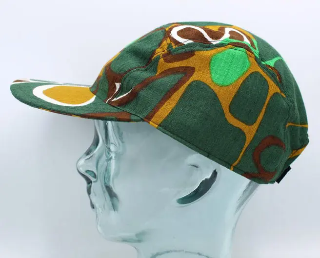 OEM Wholesale Custom Logo 5 Panel Printed Camper Cap Vietnam Made Printed Flat Brim Hat For Unisex Streetwear Brand Promotion L1 3
