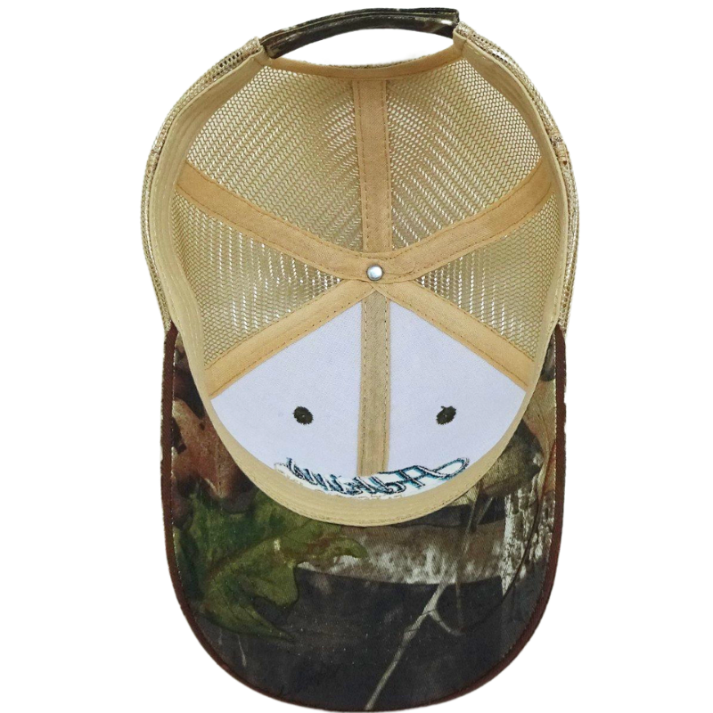 Old School Streetwear Hats Custom Embroidery Logo Camouflage Trucker Hat High Quality Caps Vietnam OEM ODM Factory L01 3