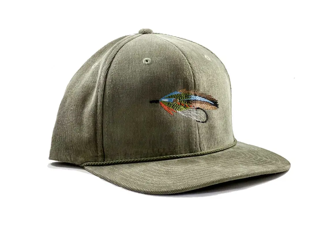 Olive Green Corduroy Baseball Hat Embroidery Logo Customized Snapback Caps Multi Color Options Small MOQ 4