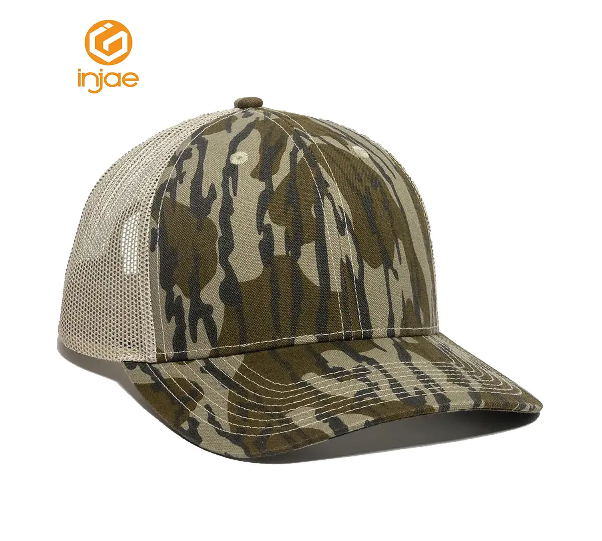 Outdoor Camouflage Hunting Sports Jungle Hat Wholesale High Quality Forest-Camo Trucker Hat From Vietnam Supplier 2