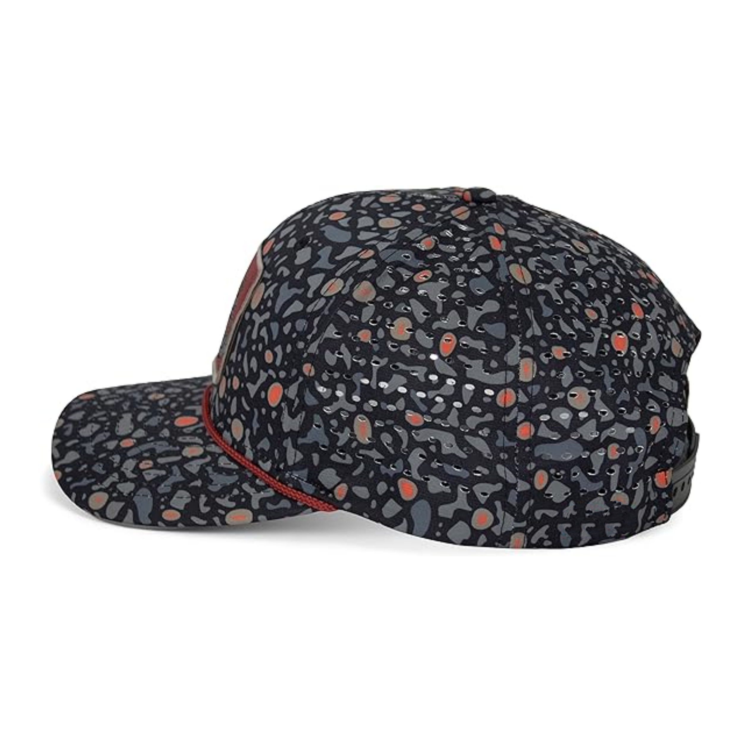Outdoor Hat Embroidery Logo Baseball Camper Cap All Printing Mesh Baseball Cap Camp 6