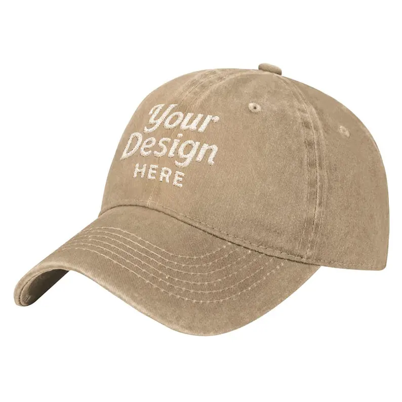 Personalised Vietnam Made Baseball Caps Customised Print Logo Caps Vintage Washed Cotton Dad Hat For Men Women Sports Causal L01 2